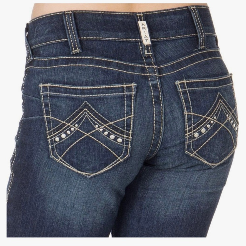 Ariat mid rise boot cute jeans
